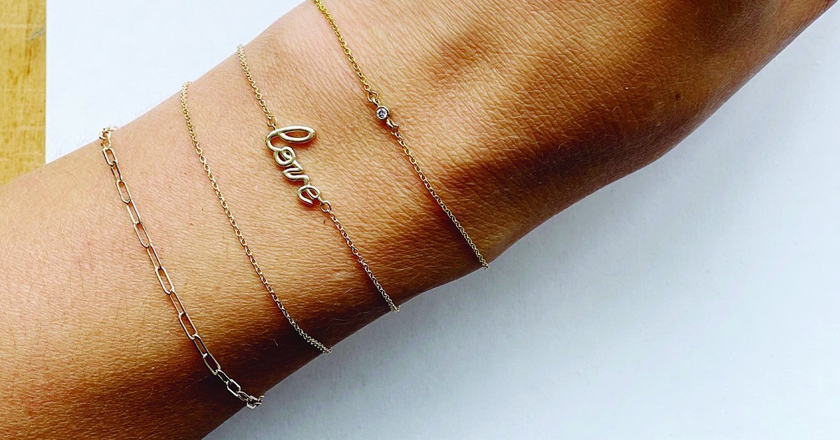 Winifred Grace & Love Linked Permanent Jewelry