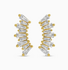 Curved Baguette Studs