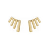 14k Fan Ear Climbers