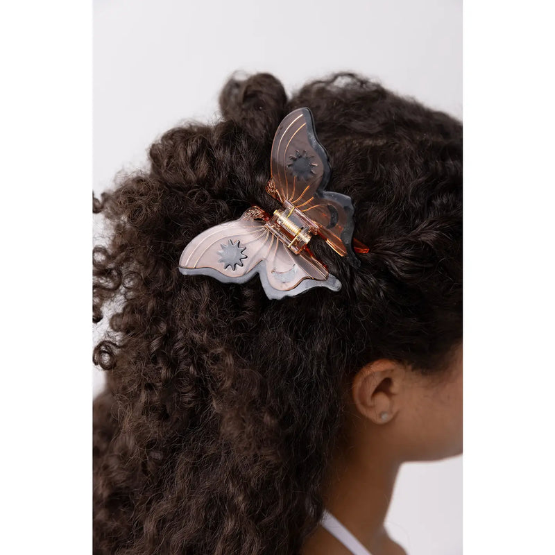 Monarch Butterfly Claw Clip