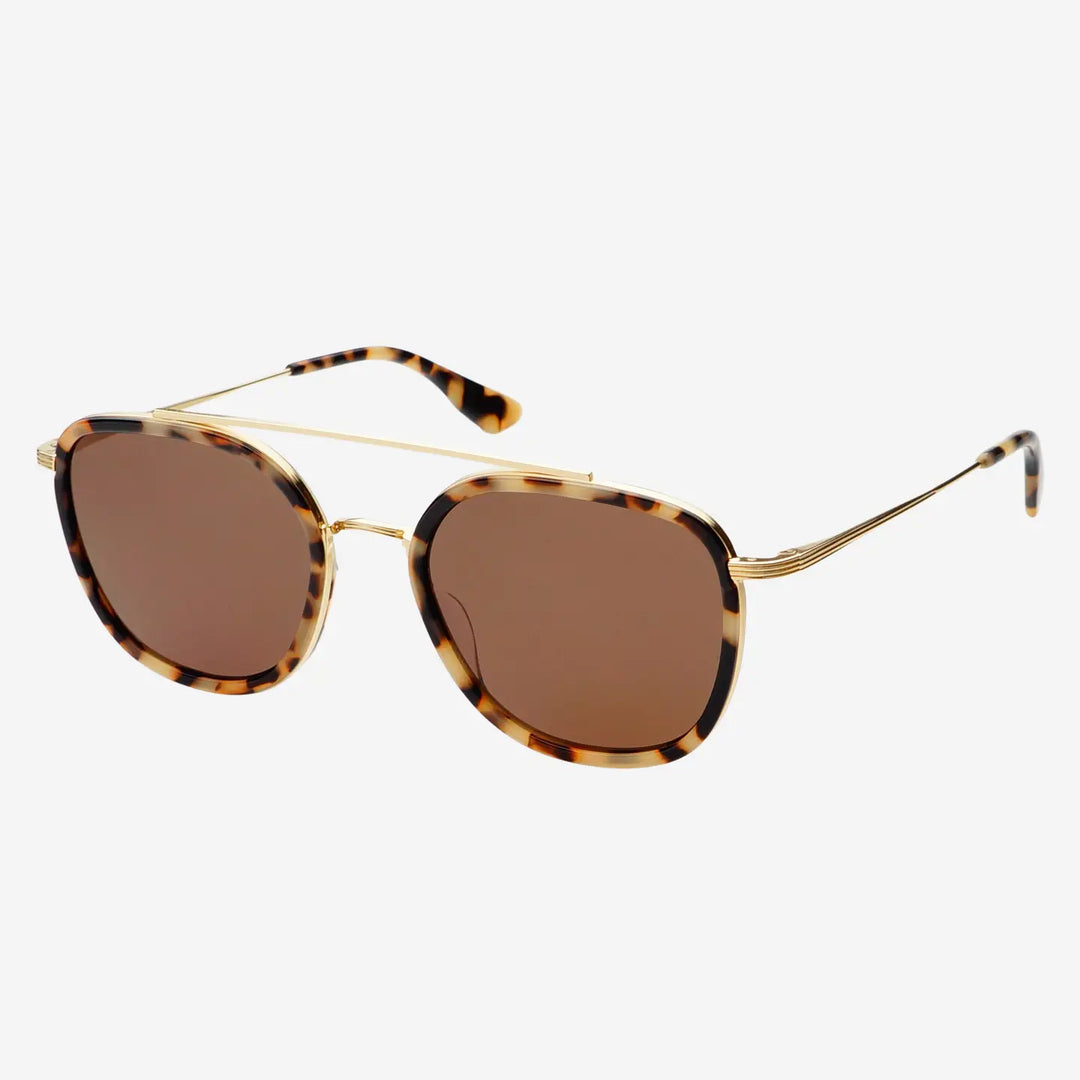 Weston Sunglasses • Milky Tortoise/Brown