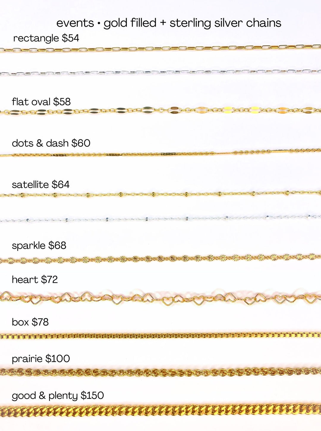 Love Linked Permanent Jewelry @ embellish chicago