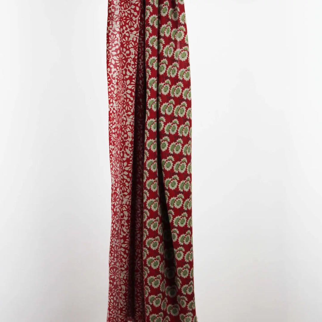 Arles Wool Scarf • Red
