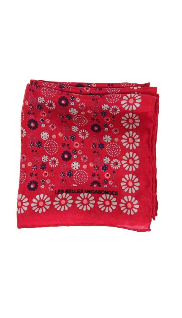 Mini Hanami Scarf • Red