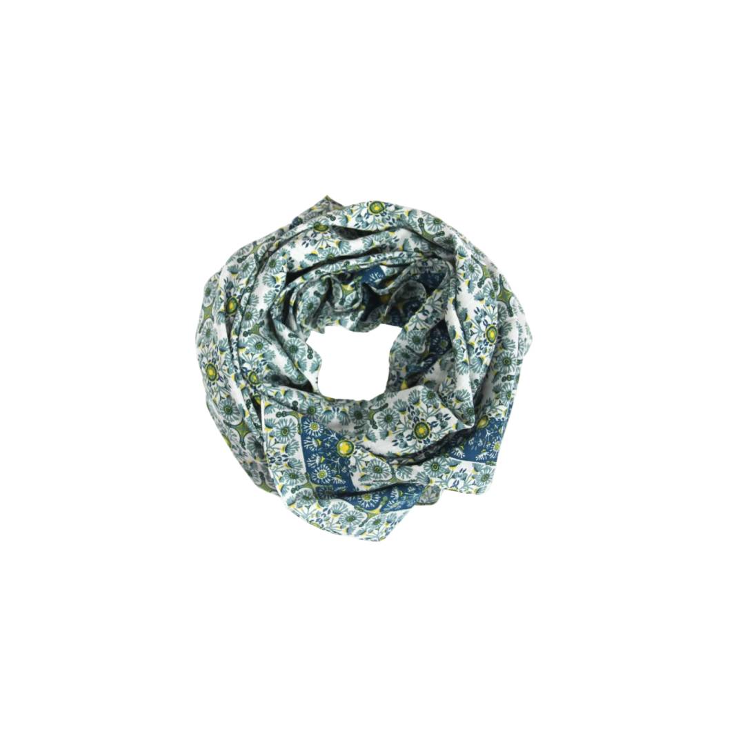 Tangerine Cotton Scarf • Yellow