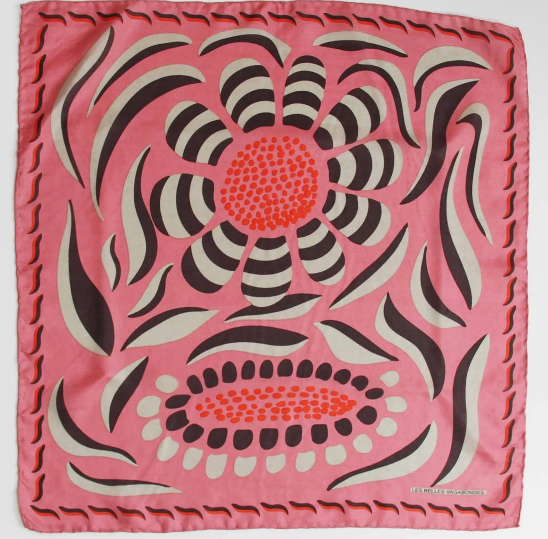 Mini Forget-Me-Not Scarf • Rose