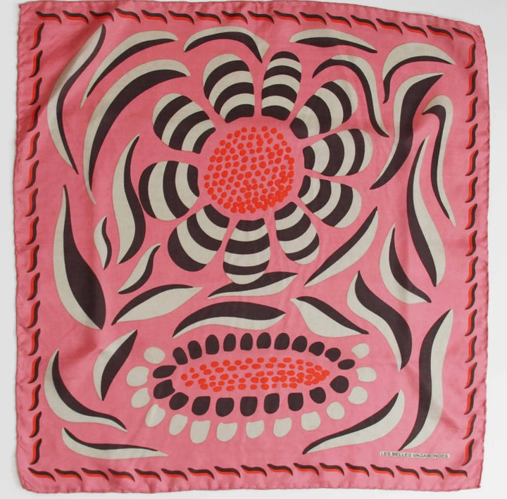 Mini Forget-Me-Not Scarf • Rose