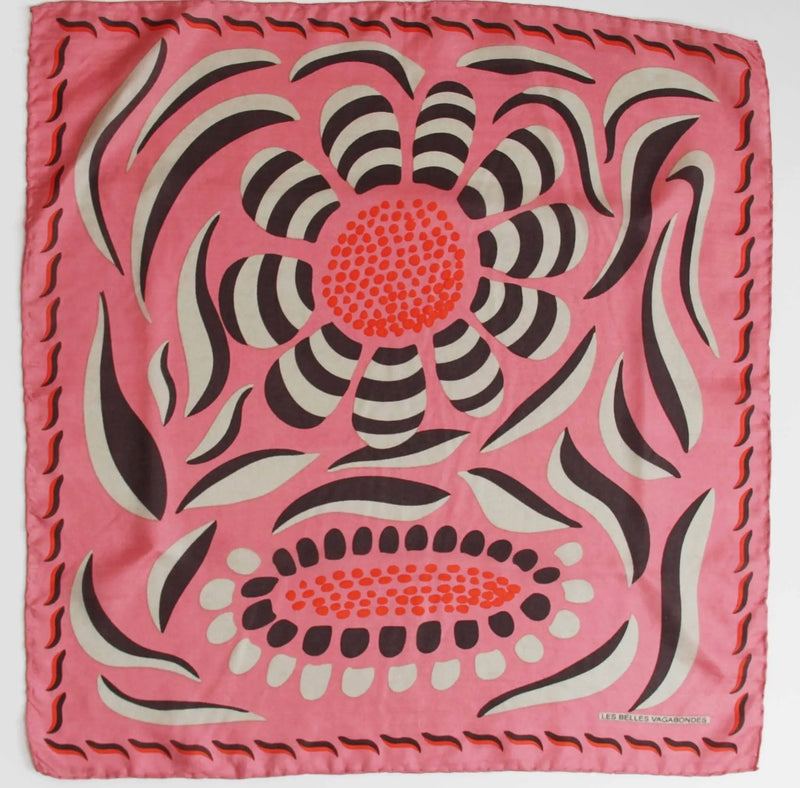 Mini Forget-Me-Not Scarf • Rose
