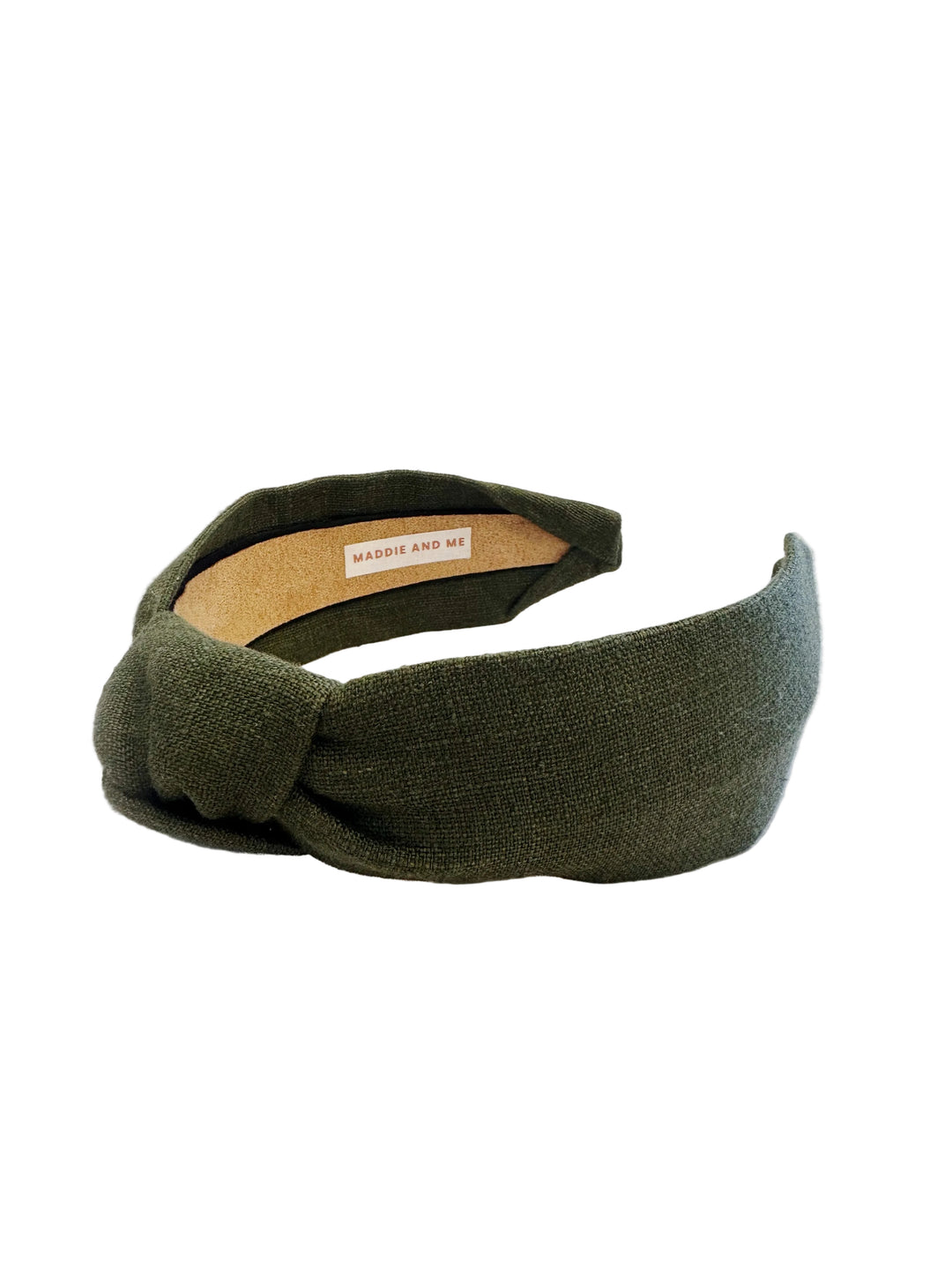 Linen Knot Headband • Pine