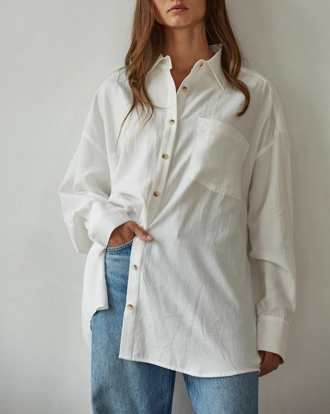 Off-Duty Boyfriend Shirt