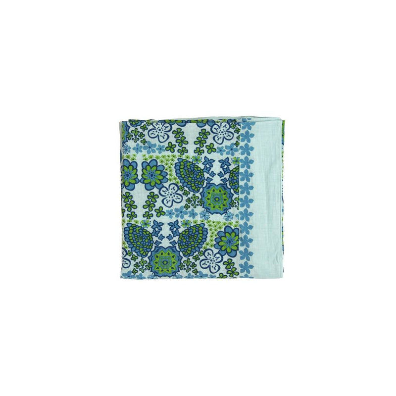 Hawai Square Organic Cotton Scarf • Green
