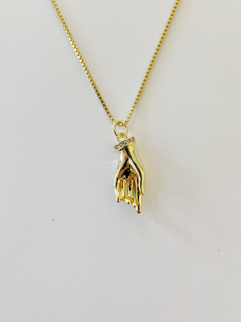 Evil Eye Gesture Pendant