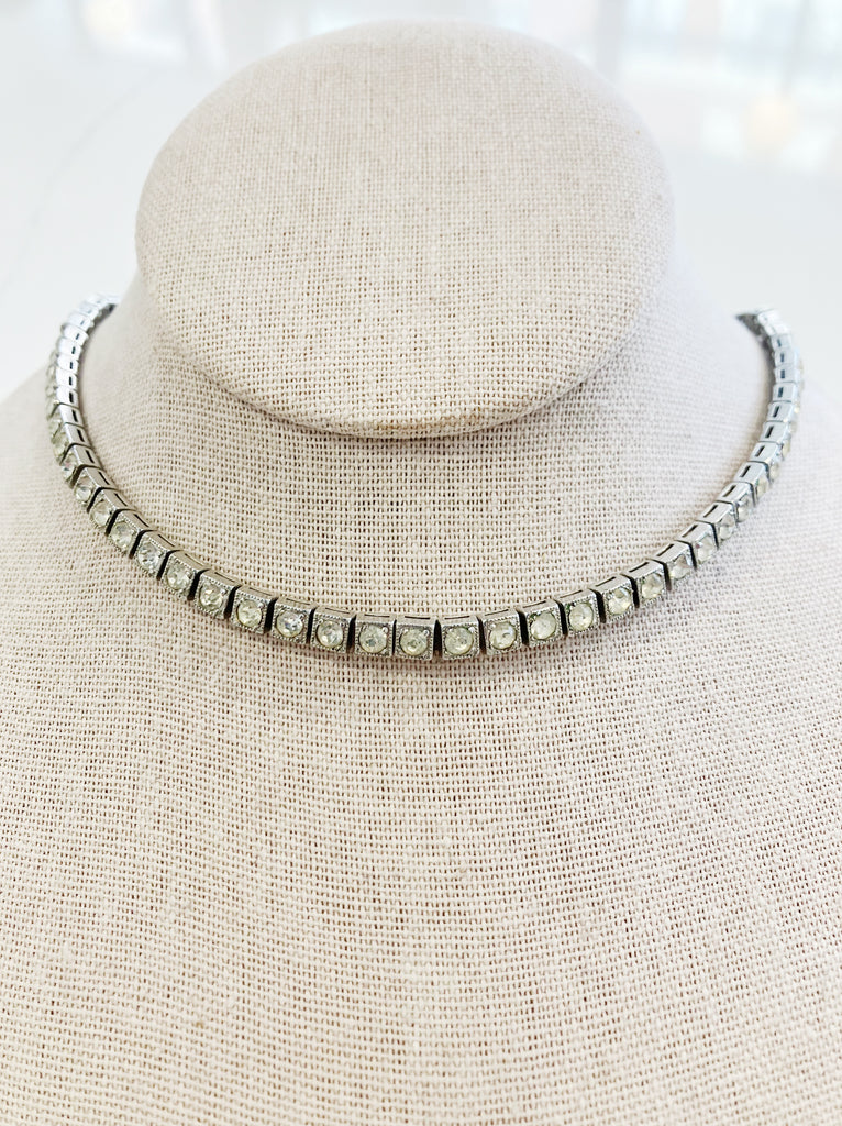 Vintage Rhinestone Necklace