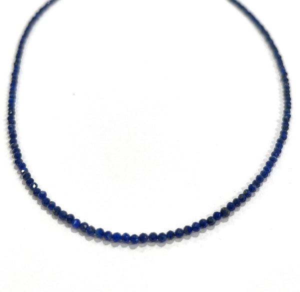 Bead Necklace • Lapis