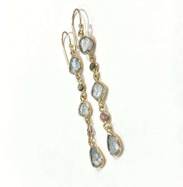 Dangle Stone Earrings