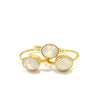 Oval Gemstone Ring • Moonstone