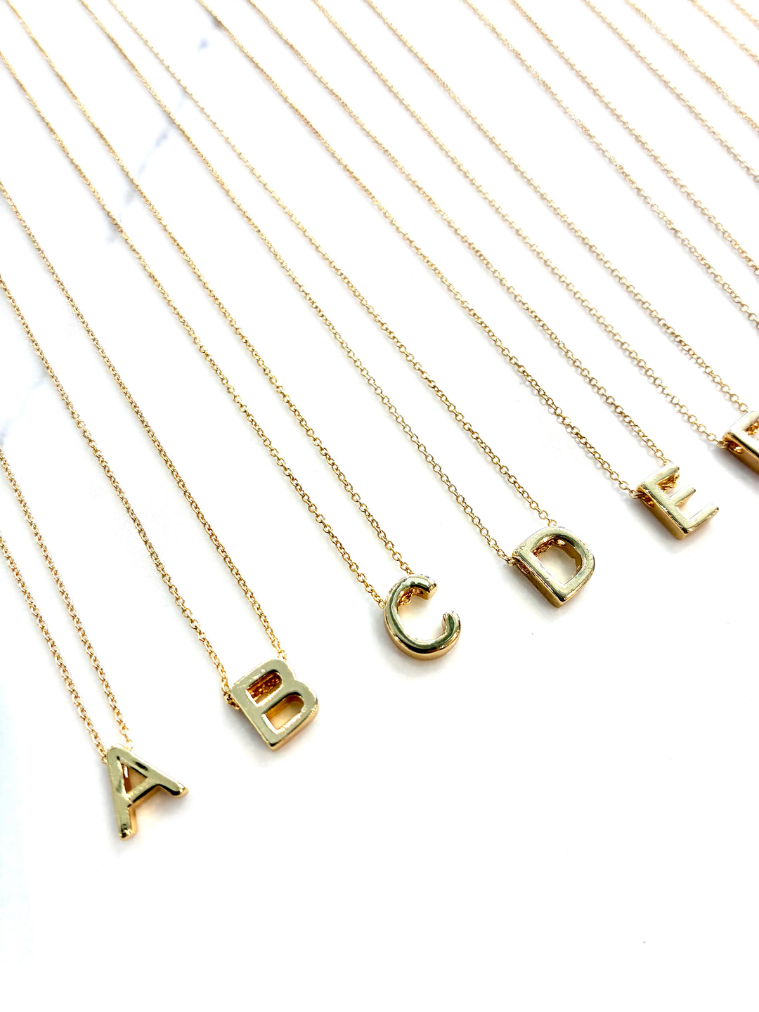 Slide Letter Necklace