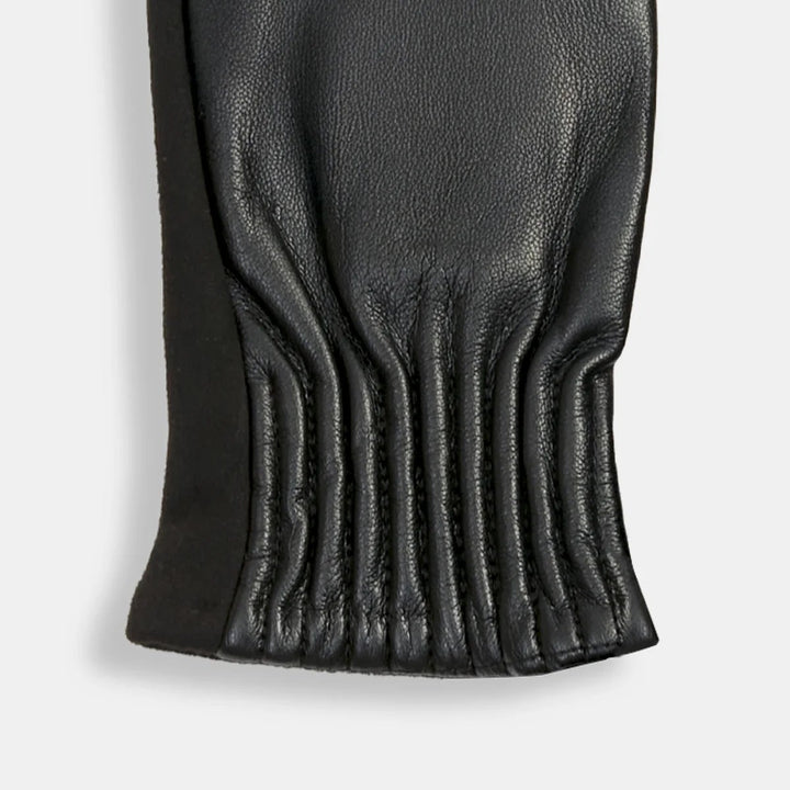 Shirred Mixed Gloves
