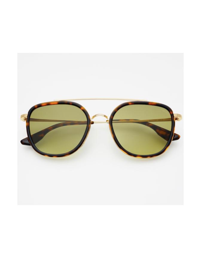 Weston Sunglasses • Tortoise / Fade Green