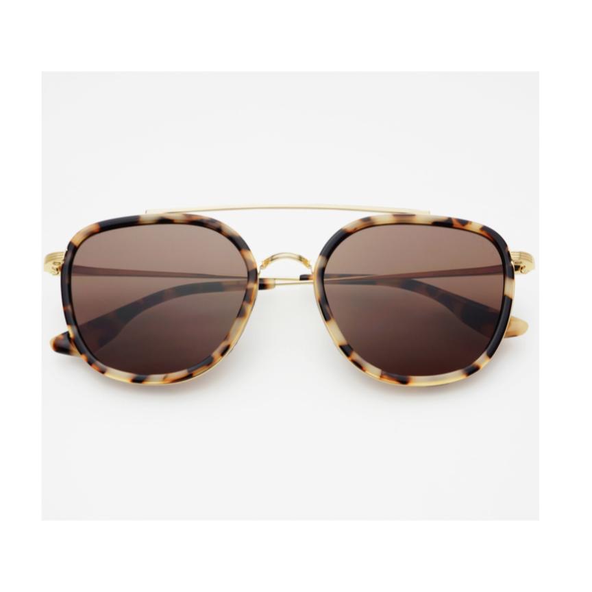 Weston Sunglasses • Milky Tortoise / Brown