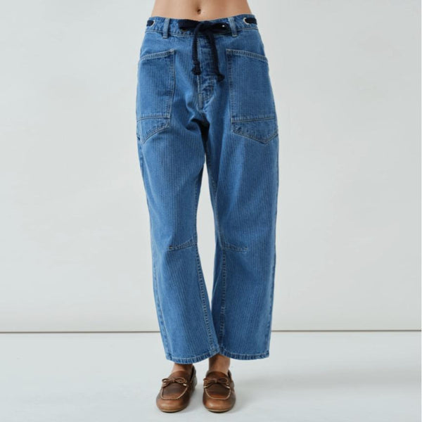 Wilson Striped Denim