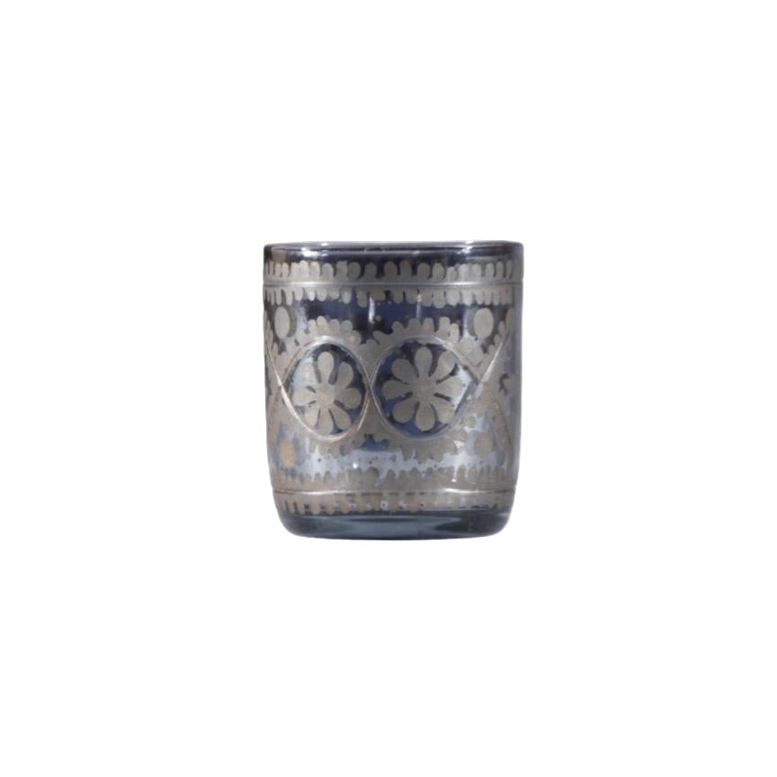 Etched Votive • Smoke