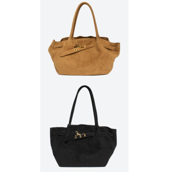 Alora Suede Shoulder Bag