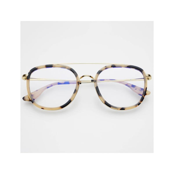Weston Blue Light Readers • Milky Tortoise