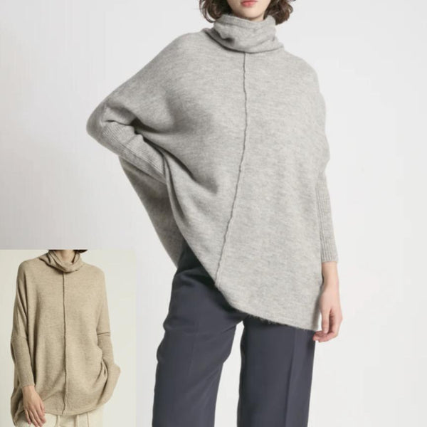 Seam Turtleneck Sweater