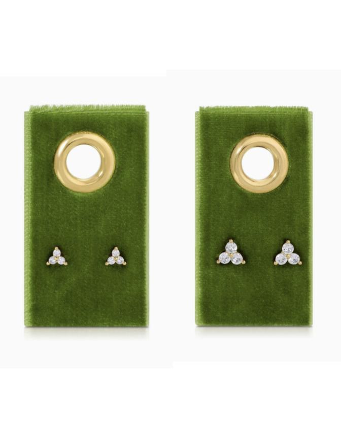 Trio Cluster Studs