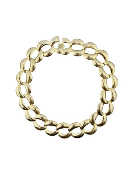 Vintage Chunky Curb Necklace