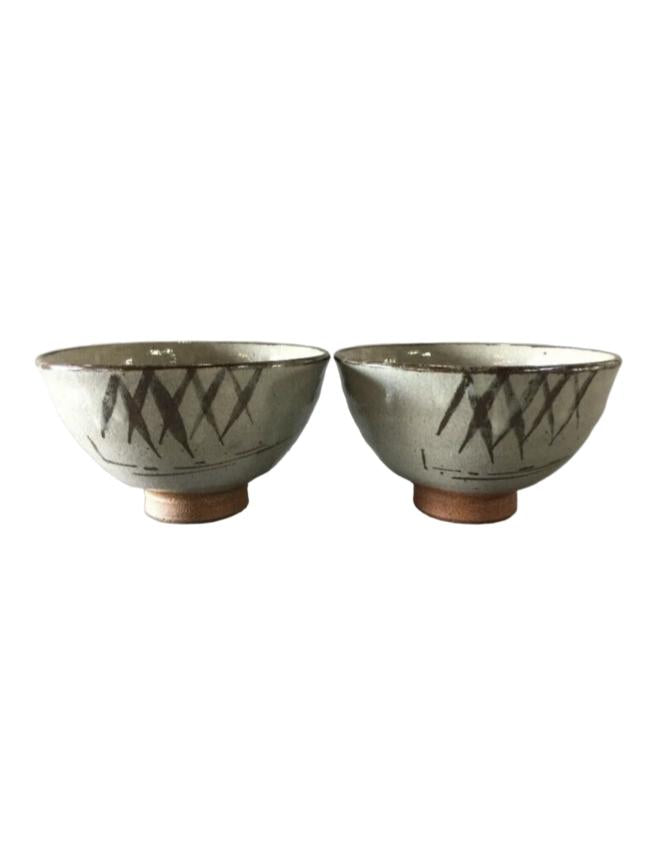 Vintage Japanese Tea Ceremony Bowl