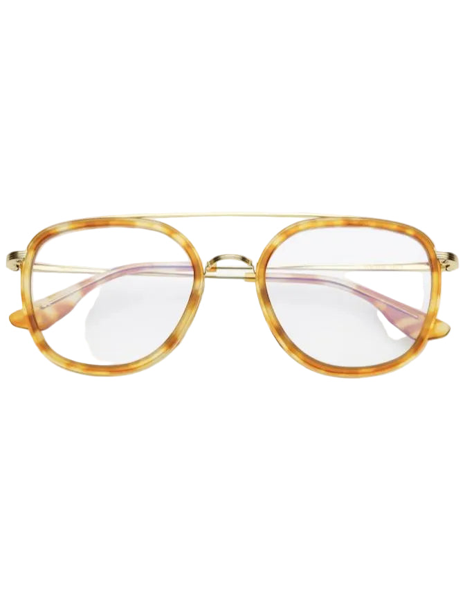Weston Blue Light Readers • Amber Tortoise