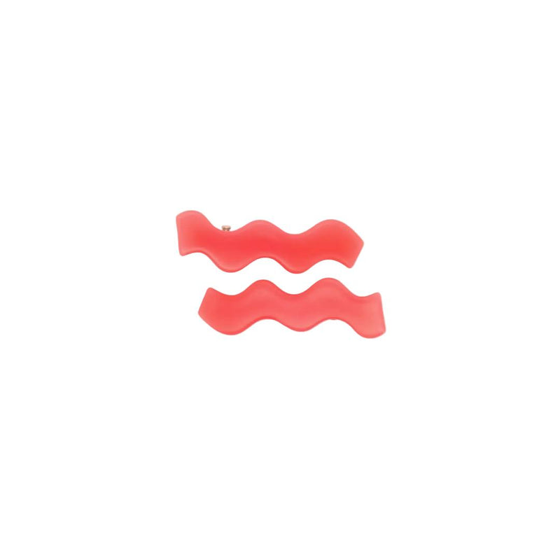 Squiggle Clips • Pink