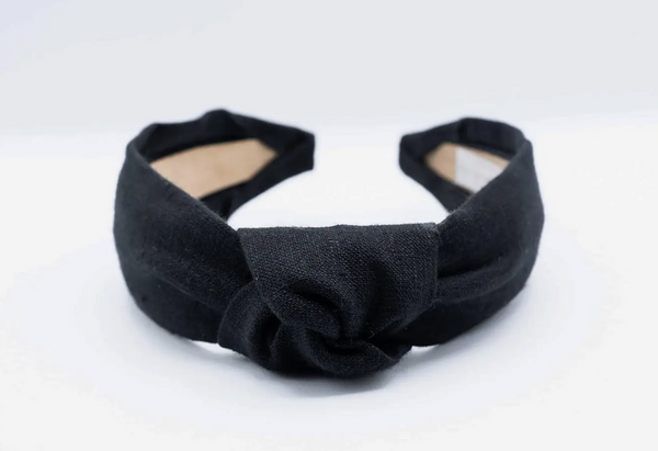 Knot Headband • Black