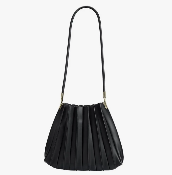 Carrie Pleated Shoulder Bag