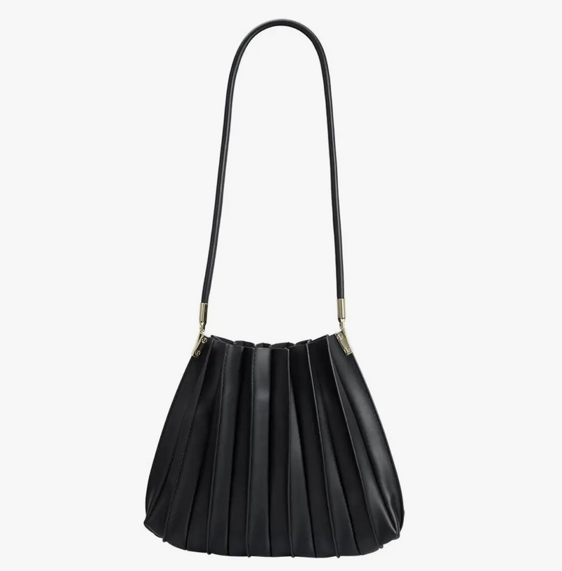 Carrie Pleated Shoulder Bag