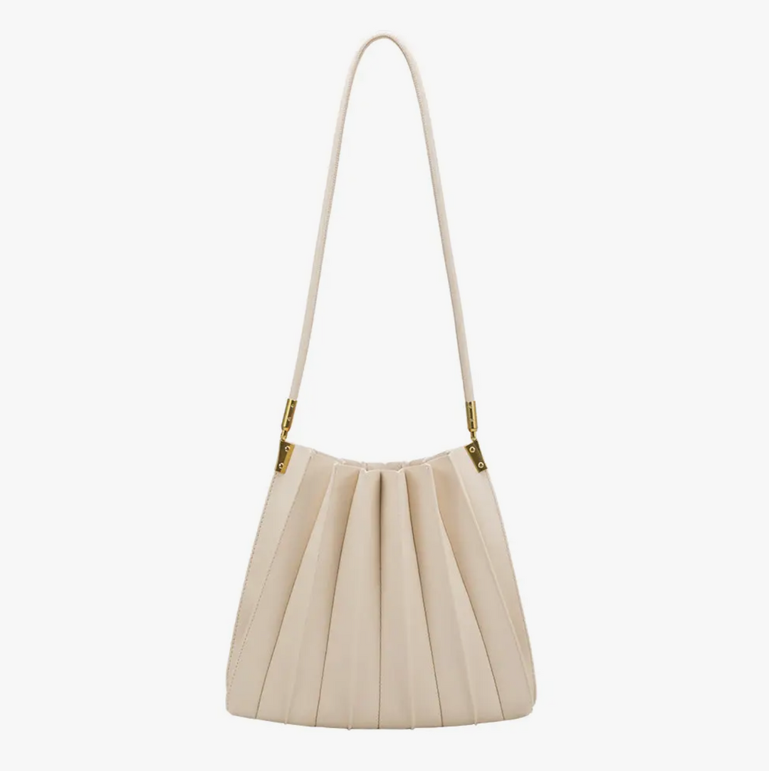 Carrie Pleated Shoulder Bag