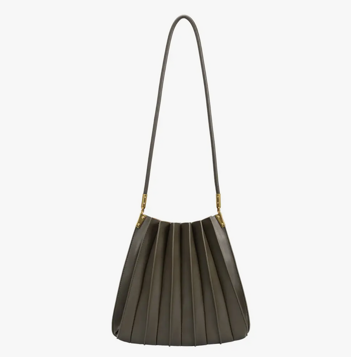 Carrie Pleated Shoulder Bag