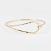 Teardrop Bangle Bracelet