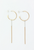 Hoop and Stick Earrings
