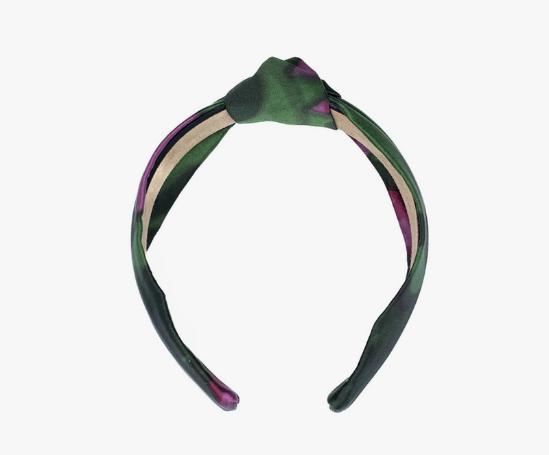 Silk Knot Headband • Fall