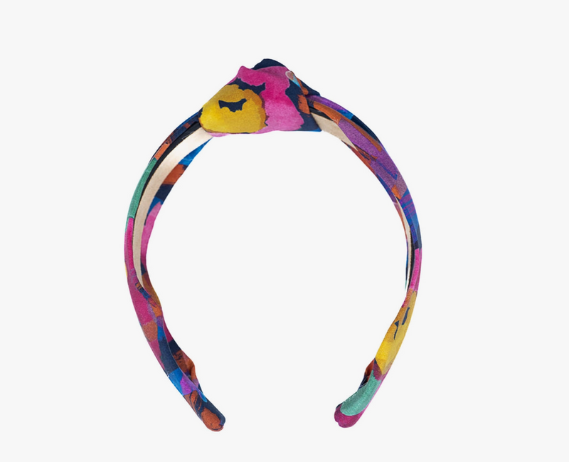 Silk Knot Headband • Meadow