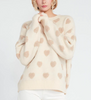 Fuzzy Heart Sweater