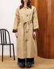 Sandy Trench Coat