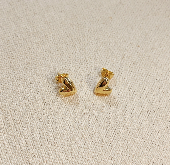 Hayden Heart Studs