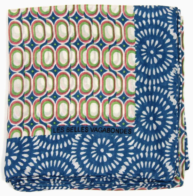 Mini Tempo Scarf • Blue