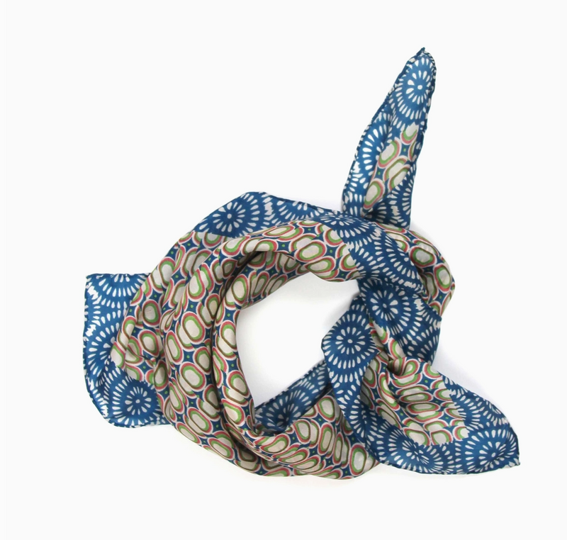 Mini Tempo Scarf • Blue