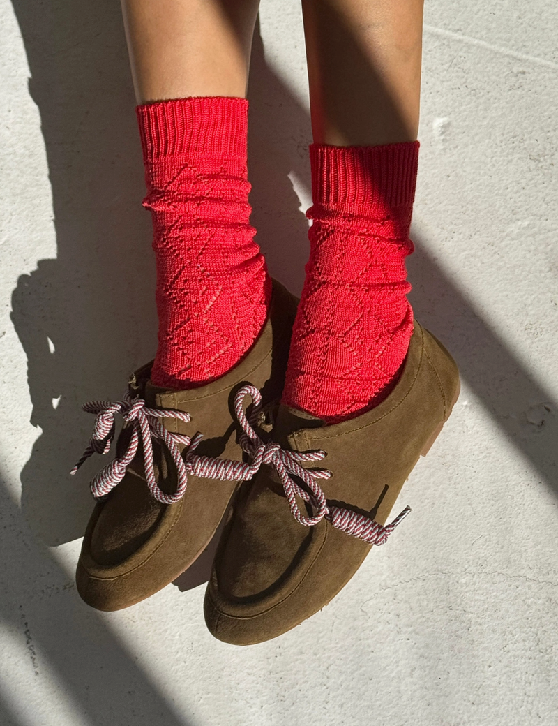Eyelet Socks