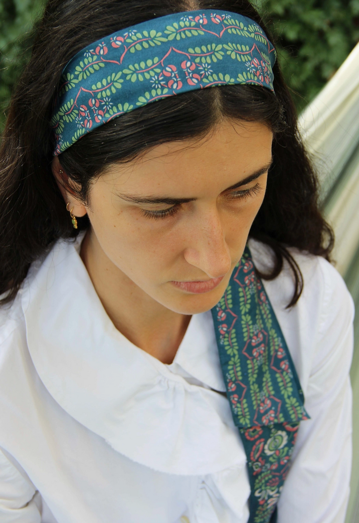 Sofia Slash Headband • Marine